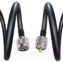 Load image into Gallery viewer, TECHOMAN SLMR400 Ultra Low Loss Antenna / Aerial RF Cable N-Plug to PL259 Plug - 15 Metres Antenna Patch Cables TECHOMAN