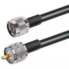 Load image into Gallery viewer, TECHOMAN SLMR400 Ultra Low Loss Antenna / Aerial RF Cable N-Plug to PL259 Plug - 15 Metres Antenna Patch Cables TECHOMAN