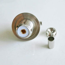 Load image into Gallery viewer, TECHOMAN SO239 Female Crimp Right Angle Antenna / Aerial Base for RG58 Coaxial Cable RF Socket TECHOMAN