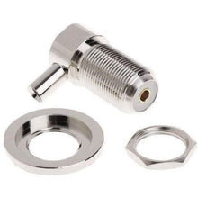 Load image into Gallery viewer, TECHOMAN SO239 Female Right Angle Antenna Base for RG58 Coaxial Cable RF Socket TECHOMAN