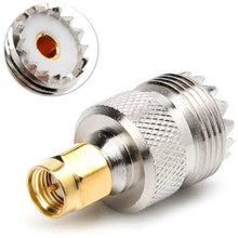 Load image into Gallery viewer, SO239 Female Socket to SMA Male Plug Joiner / Connector / Adaptor RF Adapter TECHOMAN   
