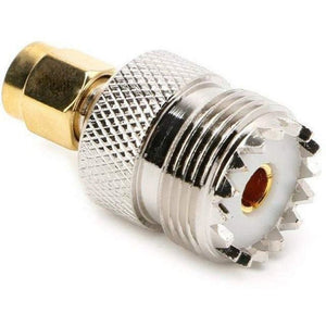 SO239 Female Socket to SMA Male Plug Joiner / Connector / Adaptor RF Adapter TECHOMAN   