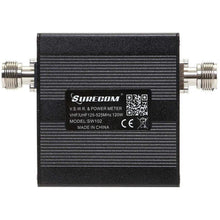 Load image into Gallery viewer, SURECOM SW-102 VSWR, SWR, Power & Frequency Meter VHF~UHF 125-525mhz with SO239 Sockets Antenna SWR Meter SURECOM