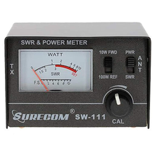 Load image into Gallery viewer, SURECOM Analog Radio SWR / RF Test Meter for 26MHz / 27MHz CB Band Antenna SWR Meter SURECOM