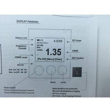 Load image into Gallery viewer, SURECOM SW-102 VSWR, SWR, Power & Frequency Meter VHF~UHF 125-525mhz with 2x PL259 RF Adaptors Antenna SWR Meter SURECOM