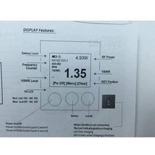 Load image into Gallery viewer, SURECOM SW-102 VSWR, SWR, Power & Frequency Meter VHF~UHF 125-525mhz with SO239 Sockets Antenna SWR Meter SURECOM