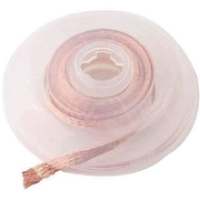 Load image into Gallery viewer, TECHOMAN 1.5M 3mm Desoldering Braid Solder Soldering Wick Wire Remover Cable Fluxed Spool Soldering Assist Tools TECHOMAN