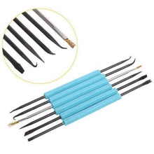 Load image into Gallery viewer, TECHOMAN 6 Pieces Electronic Soldering Assist Tool / Repair Set Blue Soldering Assist Tools TECHOMAN