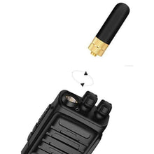 Load image into Gallery viewer, TECHOMAN Handheld - Black SMA-F 144/430 Stubby Antenna / Aerial  TECHOMAN