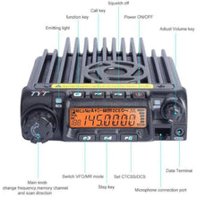 Load image into Gallery viewer, TYT TH-9000DV PLUS 136-174 MHz VHF 60 Watt FM Mobile High Power Transceiver Amateur Radio Transceivers TYT