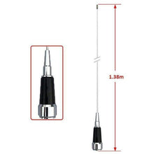 Load image into Gallery viewer, TECHOMAN VHF Stainless Steel Radio Antenna / Aerial TM-101U Tuneable Antenna TECHOMAN