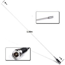 Load image into Gallery viewer, TECHOMAN VHF Stainless Steel Radio Antenna / Aerial TM-101U Tuneable Antenna TECHOMAN