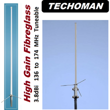 Load image into Gallery viewer, TECHOMAN VHF Base Station Tuneable 136 TO 174 MHz High Gain 3.8dBi Fibreglass Antenna / Aerial  TECHOMAN