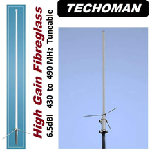 Load image into Gallery viewer, TECHOMAN UHF Base Station TUNEABLE 430 TO 490 MHz High Gain 6.5dBi Fibreglass Antenna  TECHOMAN   

