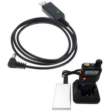 Load image into Gallery viewer, Baofeng USB Charger Cable for Baofeng Radio Charger Cradle 10 Volts with LED Baofeng Charging Cradles TECHOMAN