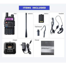 Load image into Gallery viewer, Baofeng UV-5R 8W Ham Walkie Talkie Dual VHF & UHF Amateur Radio Transceivers BAOFENG