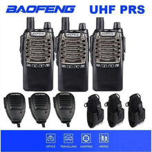 Load image into Gallery viewer, 3x Baofeng UV-81C 5 WATT (HIGH POWER) UHF CB Walkie Talkies - 80 Channels + Bonus Kit Baofeng Accessories TECHOMAN FEATURED PRODUCT
