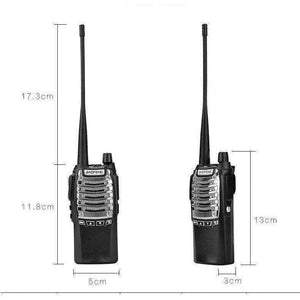 (2x) Baofeng UV-81C 5 WATT (HIGH POWER) UHF CB Walkie Talkies (2x Chargers)  - 80 Channels UHF PRS Hand Helds BAOFENG   