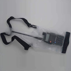 TECHOMAN Waterproof Bag Cover for Handhelds / Walkie Talkies - Light Grey Colour Waterproof Bags TECHOMAN   