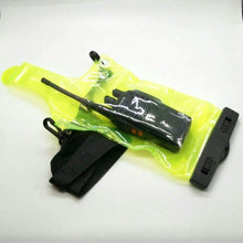Load image into Gallery viewer, TECHOMAN Waterproof Bag Cover for Handhelds / Walkie Talkies - Fluro Colour Waterproof Bags TECHOMAN