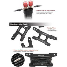 Load image into Gallery viewer, WINDCAMP Gipsy 5-50MHz Coil Dipole HF Short Wave SOTA / POTA Antenna / Aerial and Balun 5 Metres Antenna Base Station WINDCAMP