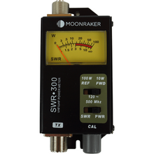 Load image into Gallery viewer, Moonraker SWR-300 – VHF/UHF SWR Power Meter 120 - 500MHz Antenna SWR Meter MOONRAKER