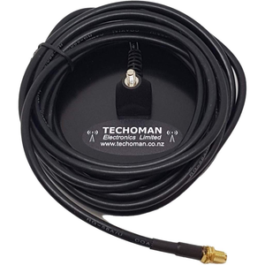 TECHOMAN TM820P UHF PRS Magnetic Mobile Antenna Black 4.5dbi with SMA-F Connector Antenna Mobile TECHOMAN   