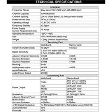 Load image into Gallery viewer, Anytone AT-D578UV PLUS Dual Band DMR Amateur Digital Mobile Transceiver + GPS + BT + AIR Amateur Radio Transceivers ANYTONE   
