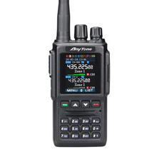 Load image into Gallery viewer, ANYTONE AT-D168UV DMR Dual Band Handheld 136-174MHZ 400-480MHZ with 1800 &amp; 2600mAh USB Type-C Batteries and Programming Cable Amateur Radio Transceivers ANYTONE
