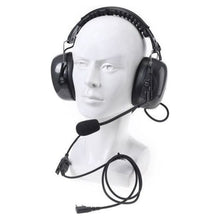 Load image into Gallery viewer, TECHOMAN TM820P Headphone / Earmuffs with Noise Cancelling Microphone Communication Radio Accessories TECHOMAN   
