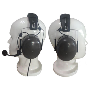 TECHOMAN TM820P Headphone / Earmuffs with Noise Cancelling Microphone Communication Radio Accessories TECHOMAN   