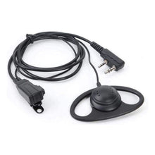 Load image into Gallery viewer, TECHOMAN TM820P D Shape Earpiece / Microphone Communication Radio Accessories TECHOMAN   
