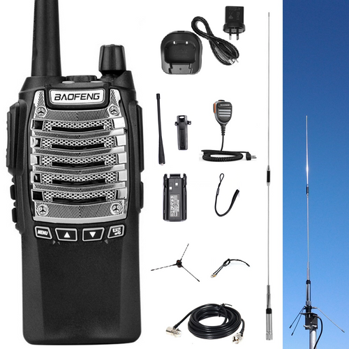 Baofeng UV-81C UHF PRS Radio for Home Package - 15 Metre Cable Baofeng Accessories BAOFENG   