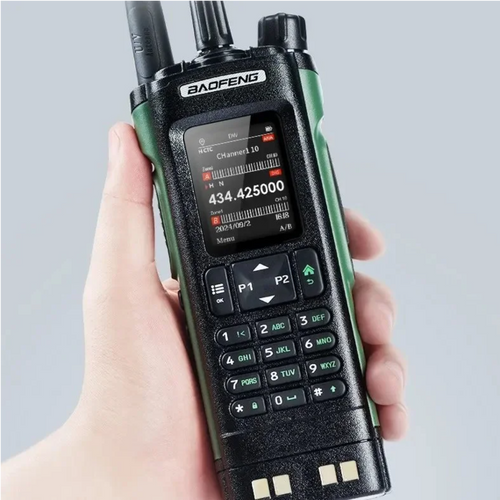 BAOFENG DM-32 DMR/Analog HAM Dual Band High Power Handheld Transceiver with GPS/APRS and USB-C Charging Cradle Amateur Radio Transceivers BAOFENG