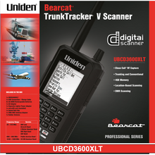 Load image into Gallery viewer, UNIDEN Bearcat UBCD-3600XLT (DMR and NXDN Activated Version) Digital Handheld Scanner Radio Receiver UNIDEN   
