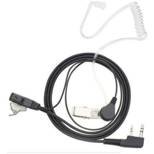 TECHOMAN TM820P Acoustic 2-Pin Headset Earpiece / Microphone Communication Radio Accessories TECHOMAN   