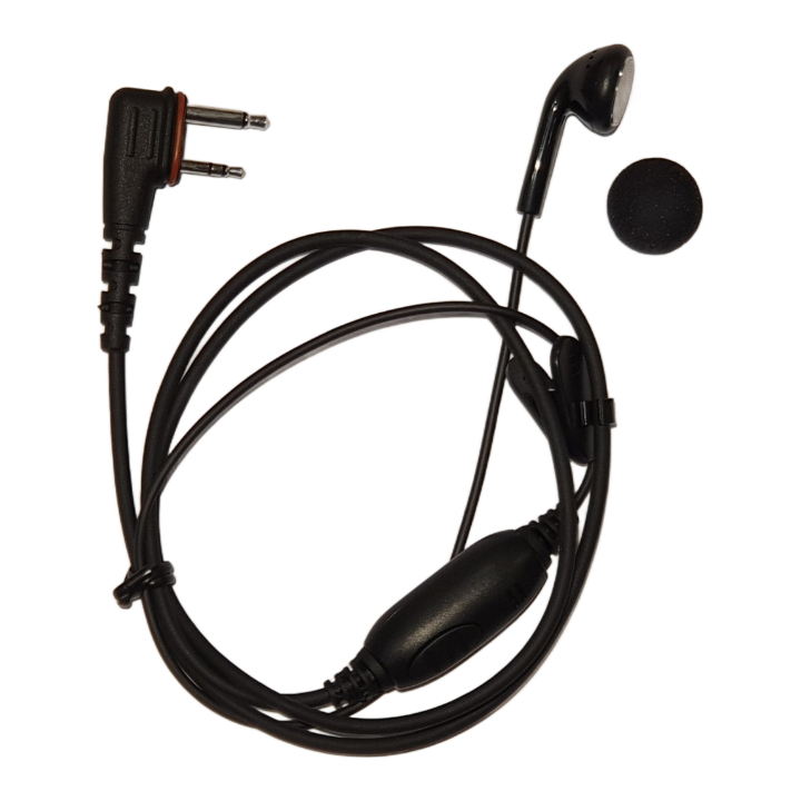 TECHOMAN Earpiece with Microphone for UNIDEN Walkie Talkies Communication Radio Accessories TECHOMAN   