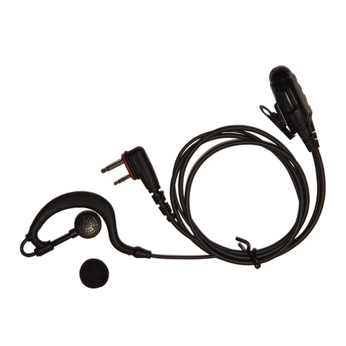 TECHOMAN Earpiece G-Type with Lapel Microphone with VOX for GME Walkie Talkies Communication Radio Accessories TECHOMAN   