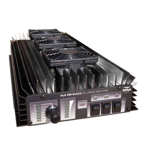 RM HLA300V BLACK Linear Amplifier HF 1.8-30 MHz 400 Watts PEP RF Linear Amplifier RM ITALY   
