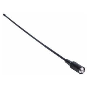 TECHOMAN Extended Range UV-81C Tuned 477MHz UHF PRS Antenna - Black SMA-F Flexi Antenna Antenna Handheld TECHOMAN   