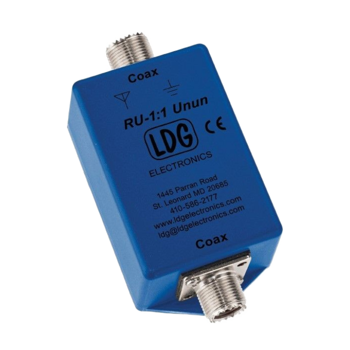 LDG RU-1:1 UNUN HF Common-mode RF Choke Antenna Balun LDG   