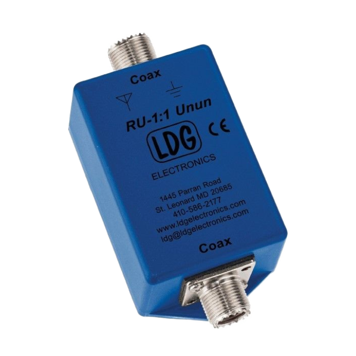 LDG RU-1:1  - Antenna / Aerial UnUn HF Common-mode Coaxial Feedline RF Choke 200 Watts Antenna Balun LDG   