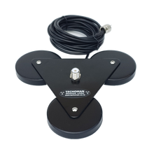 Load image into Gallery viewer, TECHOMAN Magnetic Antenna Mount 3x 9cm with SO239 on Base and PL259 for Radio Mobile Antenna Mounts TECHOMAN   
