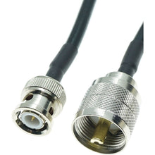 Load image into Gallery viewer, TECHOMAN RF Coaxial Antenna / Aerial Cable with PL259 Plug to BNC Plug 50 Ohm Coax - 20 Metres Antenna Accessories TECHOMAN   
