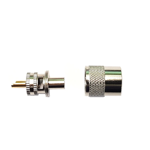 PL259 Male Solder Plug RF Connectors for RG-58 RF Connectors TECHOMAN   
