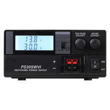 Load image into Gallery viewer, QJE PS30SWVI 13.8 Volt 30 Amp High Current DC Desktop Power Supply Front Anderson PowerPole Sockets Power Supply QJE
