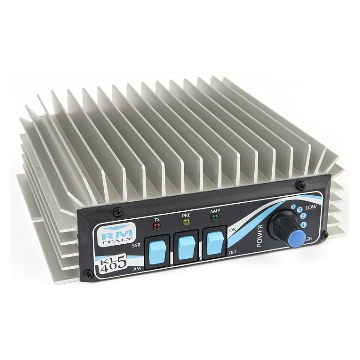 RM KL405 Linear Amplifier HF 3-30MHz 200 Watt with RX Pre-Amplifier RF Linear Amplifier RM ITALY