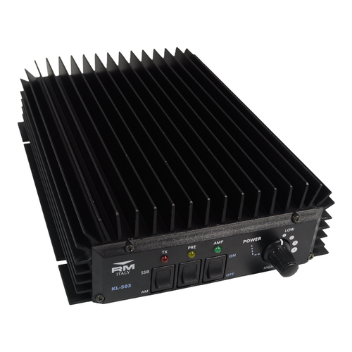 RM KL503 Linear Amplifier HF 20-30 MHz 250 Watt with RX Pre-Amplifier RF Linear Amplifier RM ITALY