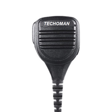 Load image into Gallery viewer, TECHOMAN Remote Speaker Microphone with Receive Jack PMMN4013A For 2 Pin Motorola Radios Communication Radio Accessories TECHOMAN
