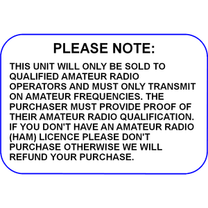 ANYTONE AT-779UV Dual Band VHF / UHF Amateur Radio 20 Watt Mobile Amateur Radio Transceivers ANYTONE   
